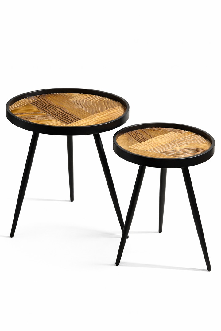 Expobazaar Dune Round Table Set of 2