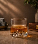 Mountain Base Whiskey Glass in crystal glass, 230 ml