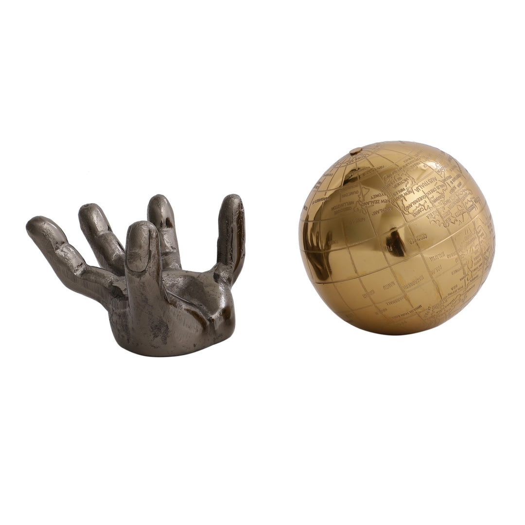 Expobazaar Celestial Grip Art Deco Globe