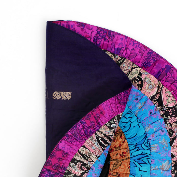 Silk Round Table Mat Set of 2, view 28