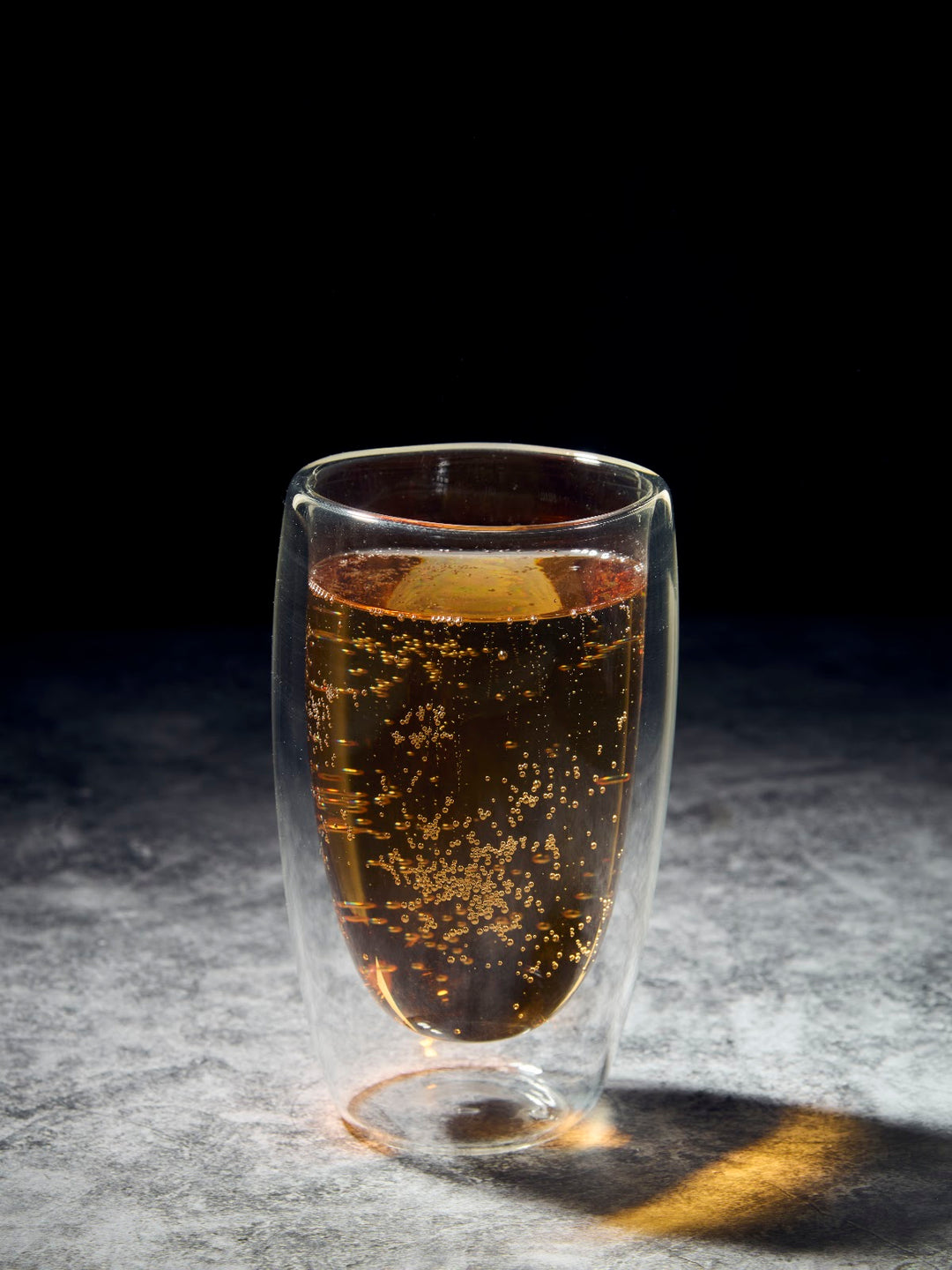 Double Wall Coffee Glass 440 ml in double-wall glass