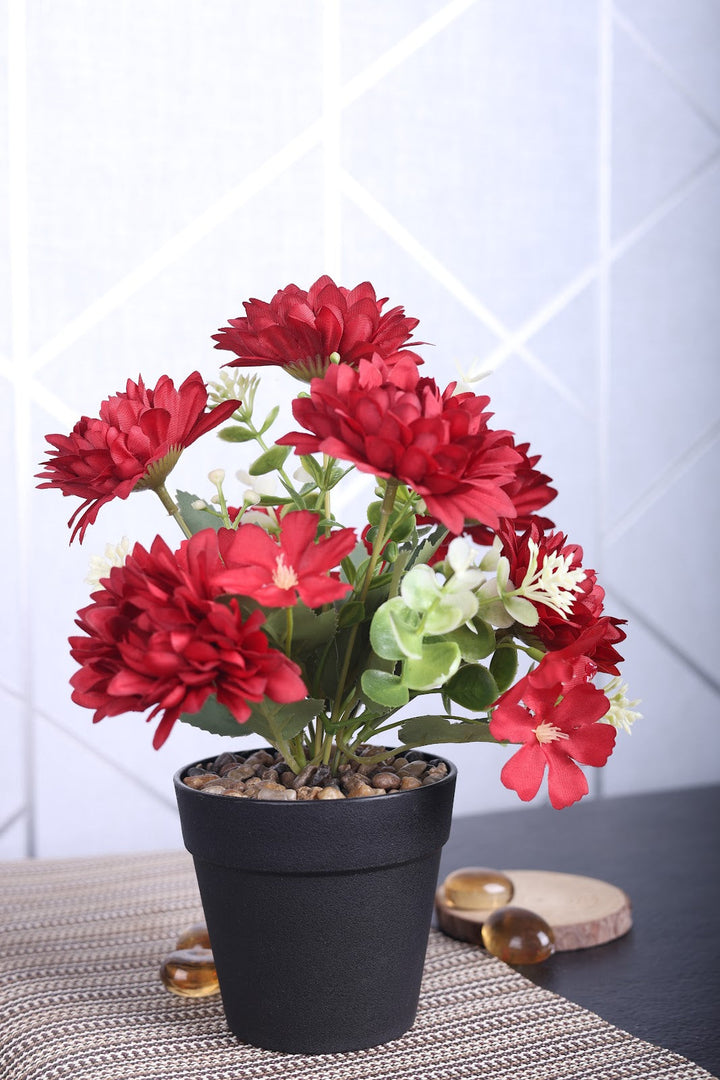Expobazaar Elegant Artificial Dahlia Flower Bunch for Home Decor