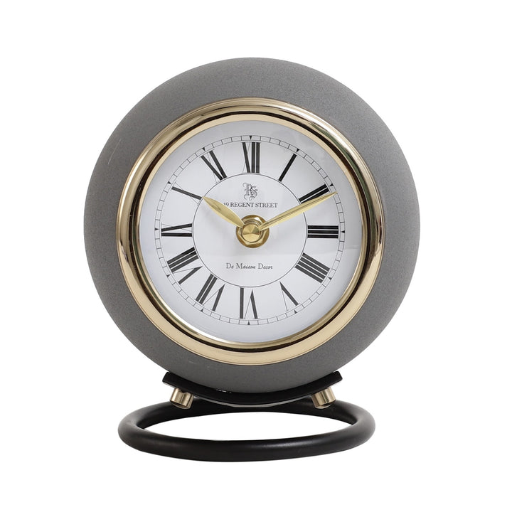 Expobazaar Assiral stand table clock in grey