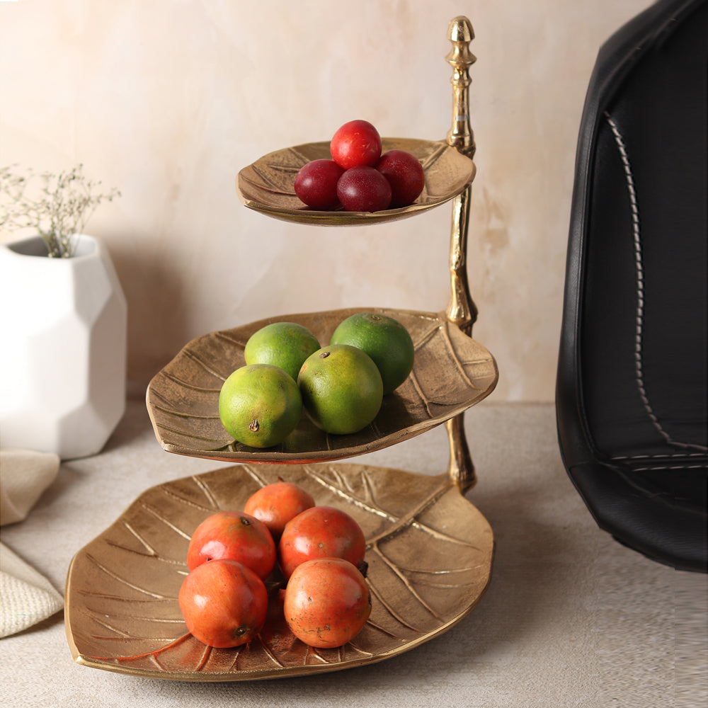 Expobazaar The large Banana Leaf Appetizer Platter
