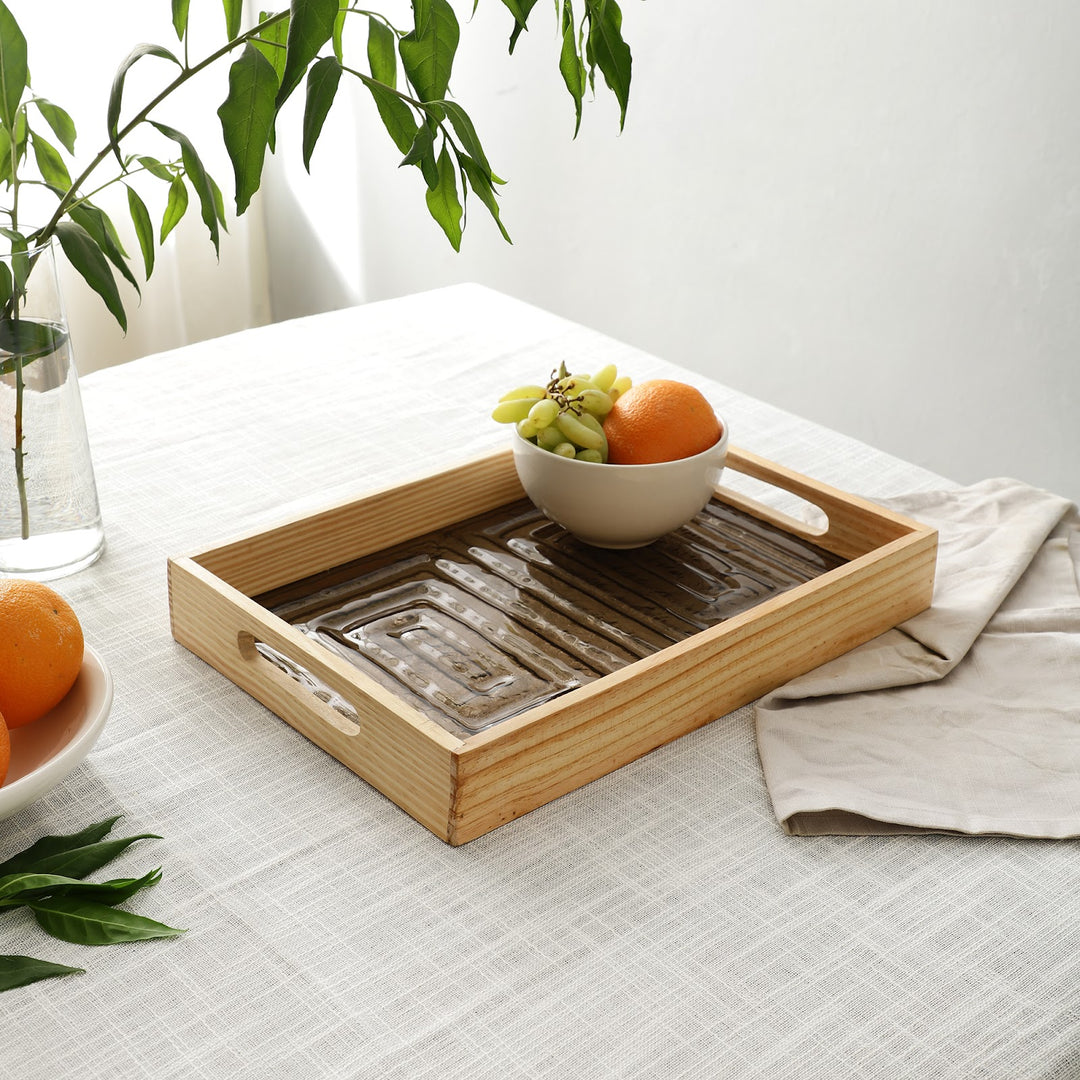 Expobazaar Hugo Glass Tray