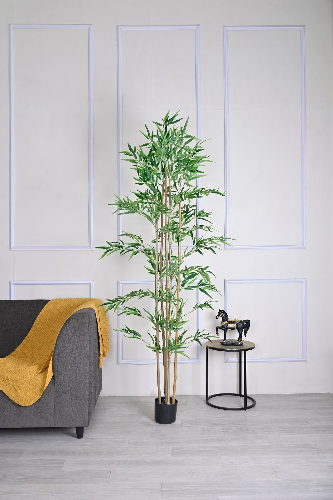 Expobazaar Tall Lush Bamboo Plant for Contemporary Interiors With Pot