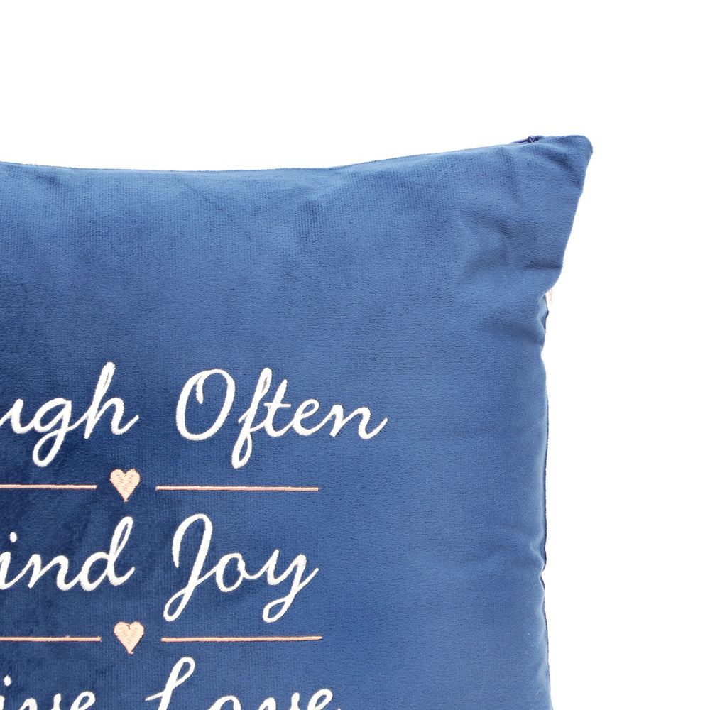 Quote Velvet Cushion Cover 46 x 46 cm, Give Love, view 2
