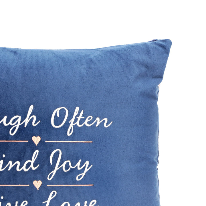 Quote Velvet Cushion Cover 46 x 46 cm, Give Love, view 2