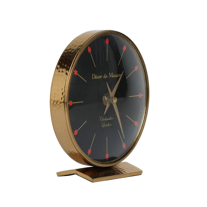 Expobazaar Minno Margot Gold Aluminium Table Clock