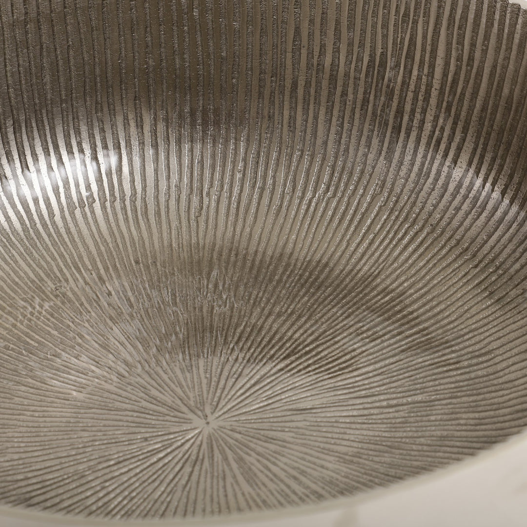 Expobazaar The Shining Silver Accent Circular Bowl