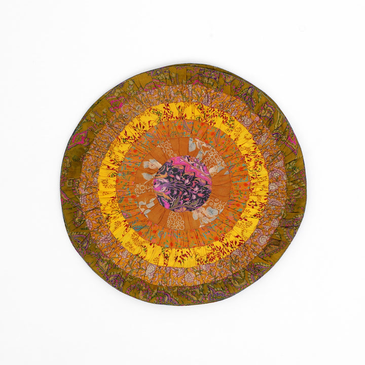Silk Round Table Mat Set of 2, view 23