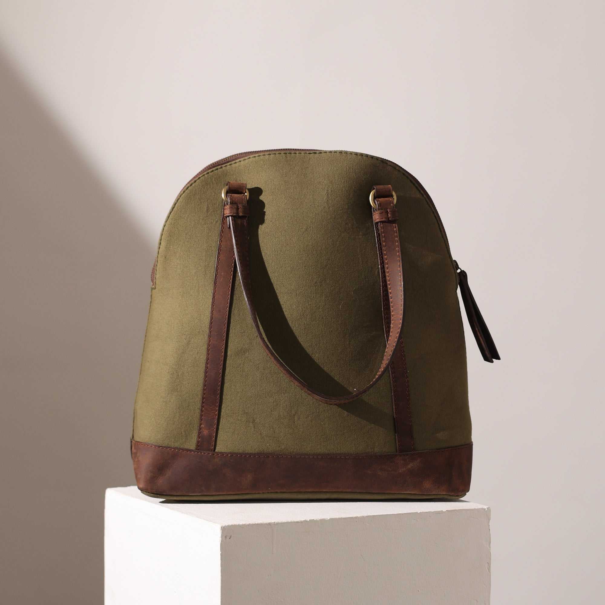 Olive Green Designer Handbag for Luxury and Fashionable Appeal