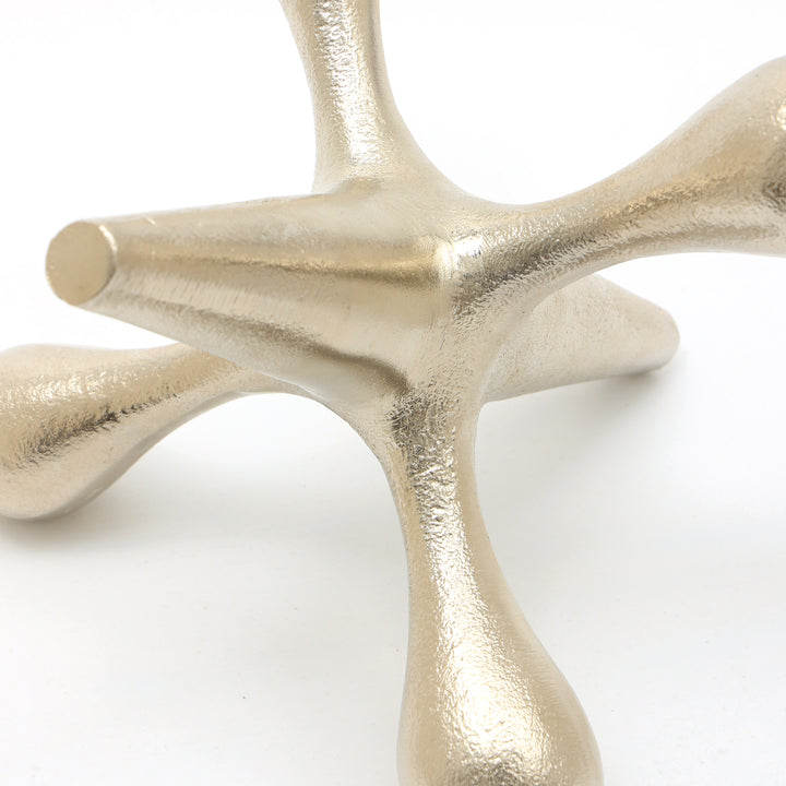 Decorative Aluminium Item Elegant NICKEL Accent Piece