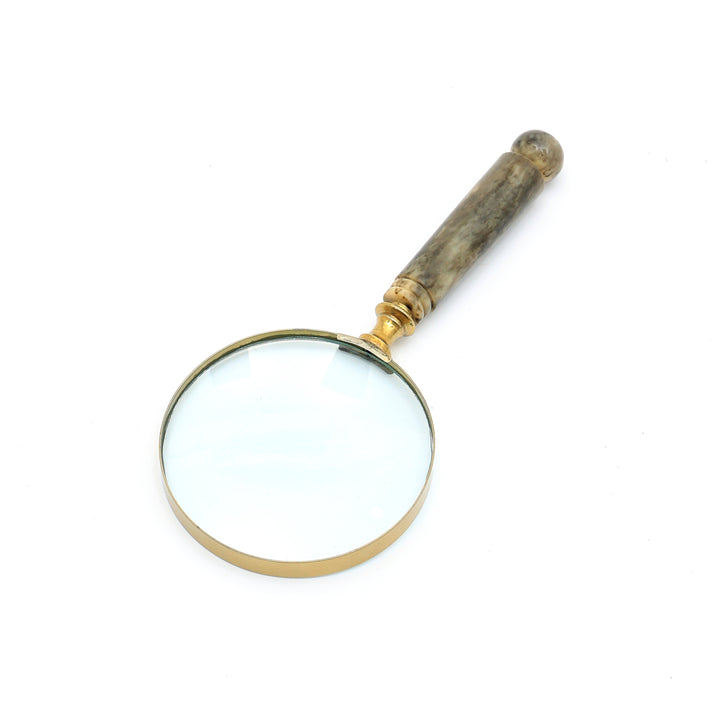 Decorative Stone Magnifier Elegant NICKEL Accent Piece
