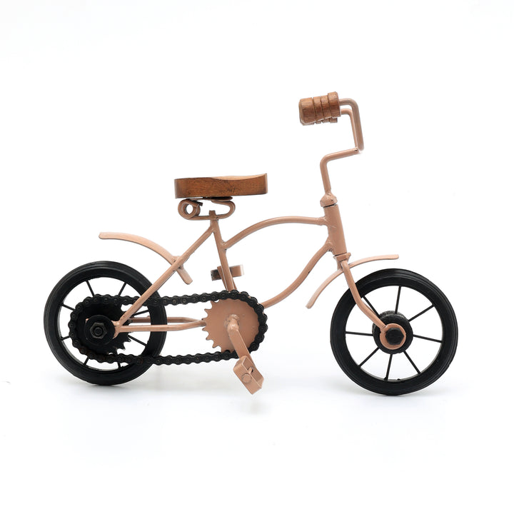 Decorative Iron Cycle Elegant CREAM Accent Piece