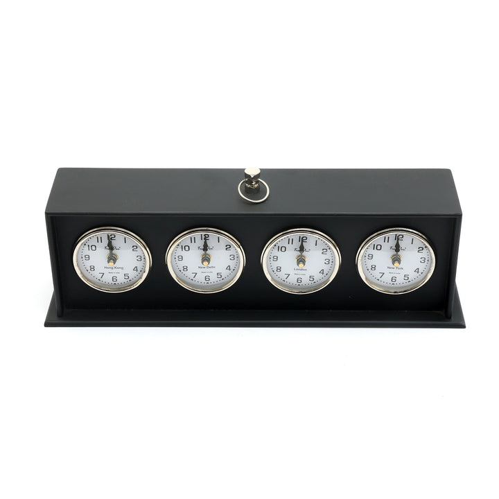 Antique Style World Clock VintageInspired Timepiece