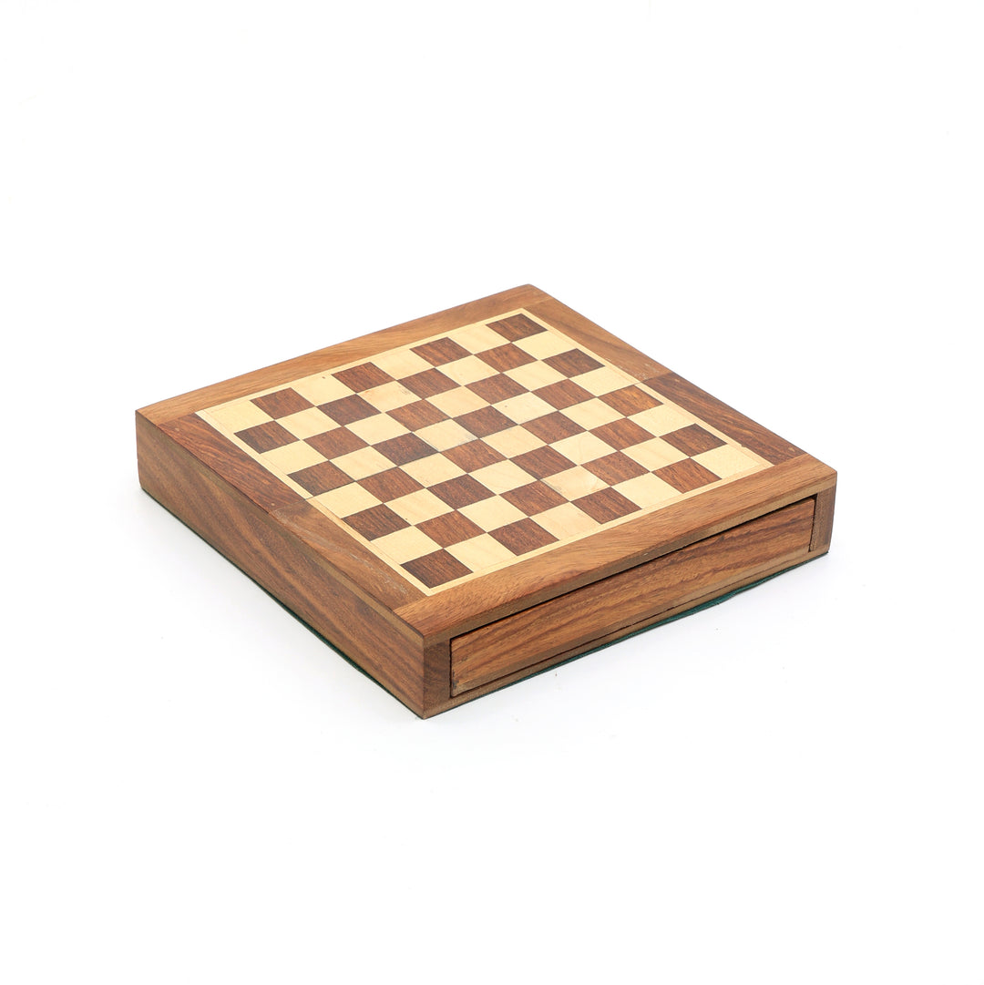 Elegant Wooden Chess Decor Piece Classic Design for Home or Office