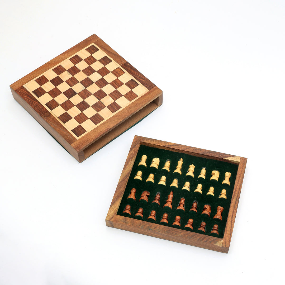 Elegant Wooden Chess Decor Piece Classic Design for Home or Office