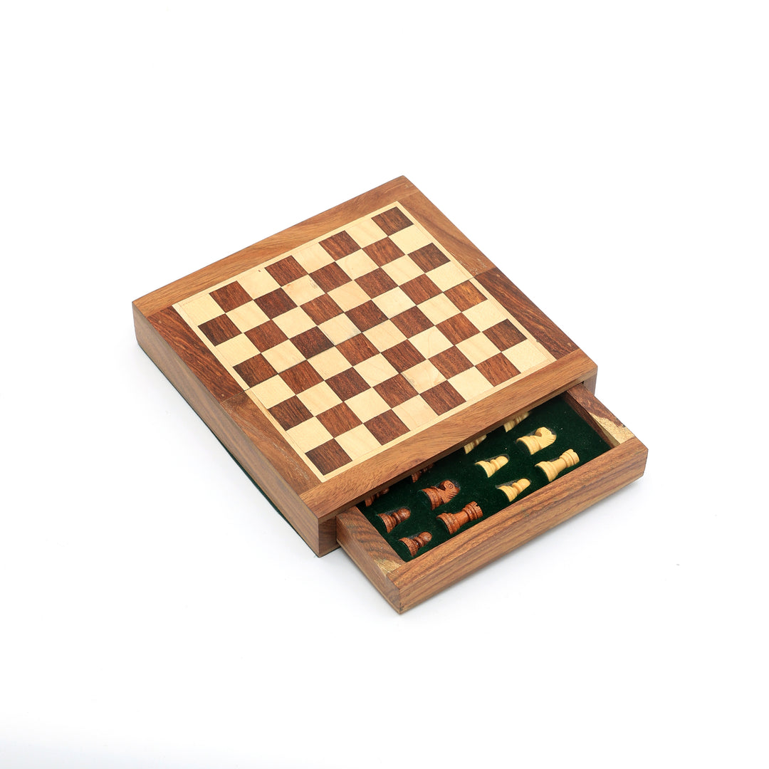 Elegant Wooden Chess Decor Piece Classic Design for Home or Office