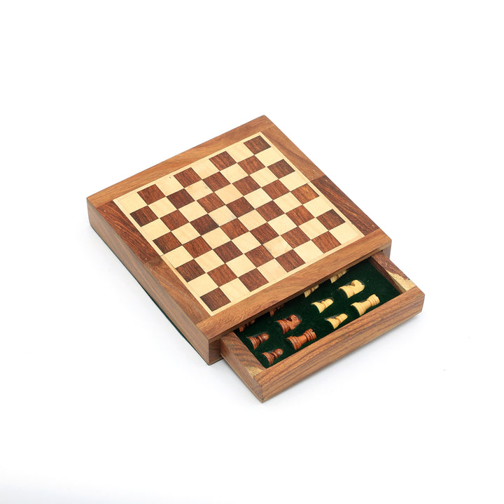 Elegant Wooden Chess Decor Piece Classic Design for Home or Office
