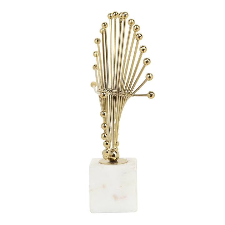 Expobazaar Spinfinity Sculpture in Gold
