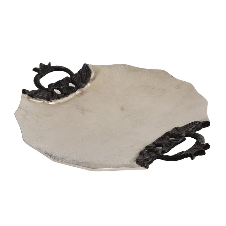 Expobazaar Midas Silver Round Tray