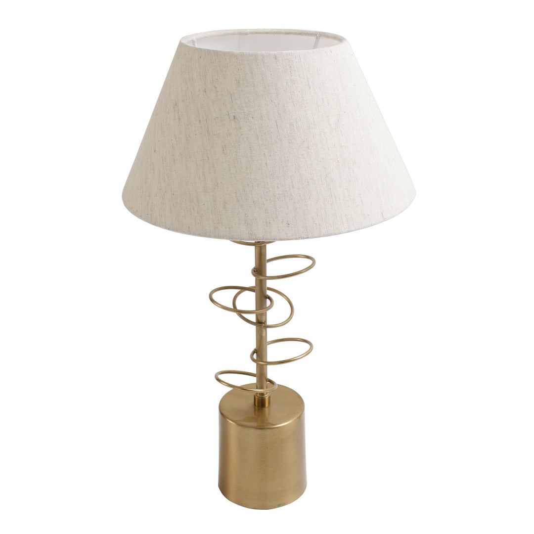 Expobazaar Cascading rings Table lamp in Gold