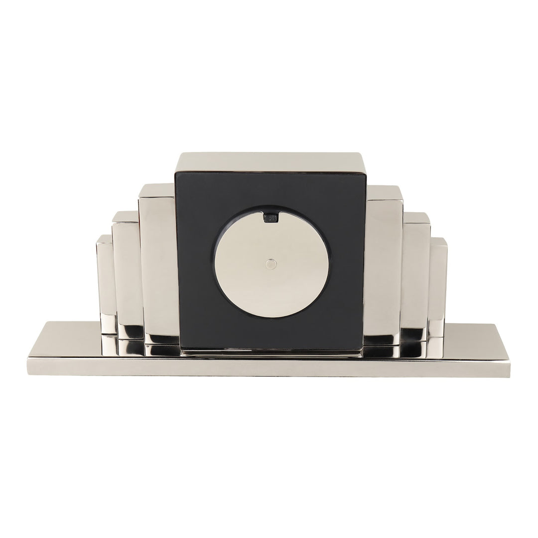 Expobazaar Metropolitan Marvel table clock in Silver