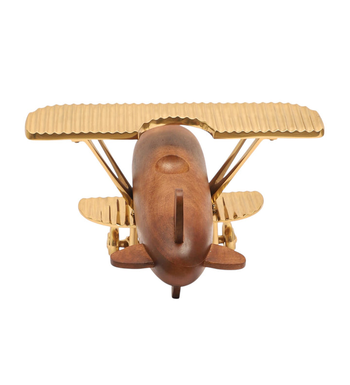 Expobazaar Meridians Sentinel Table Clock Gold