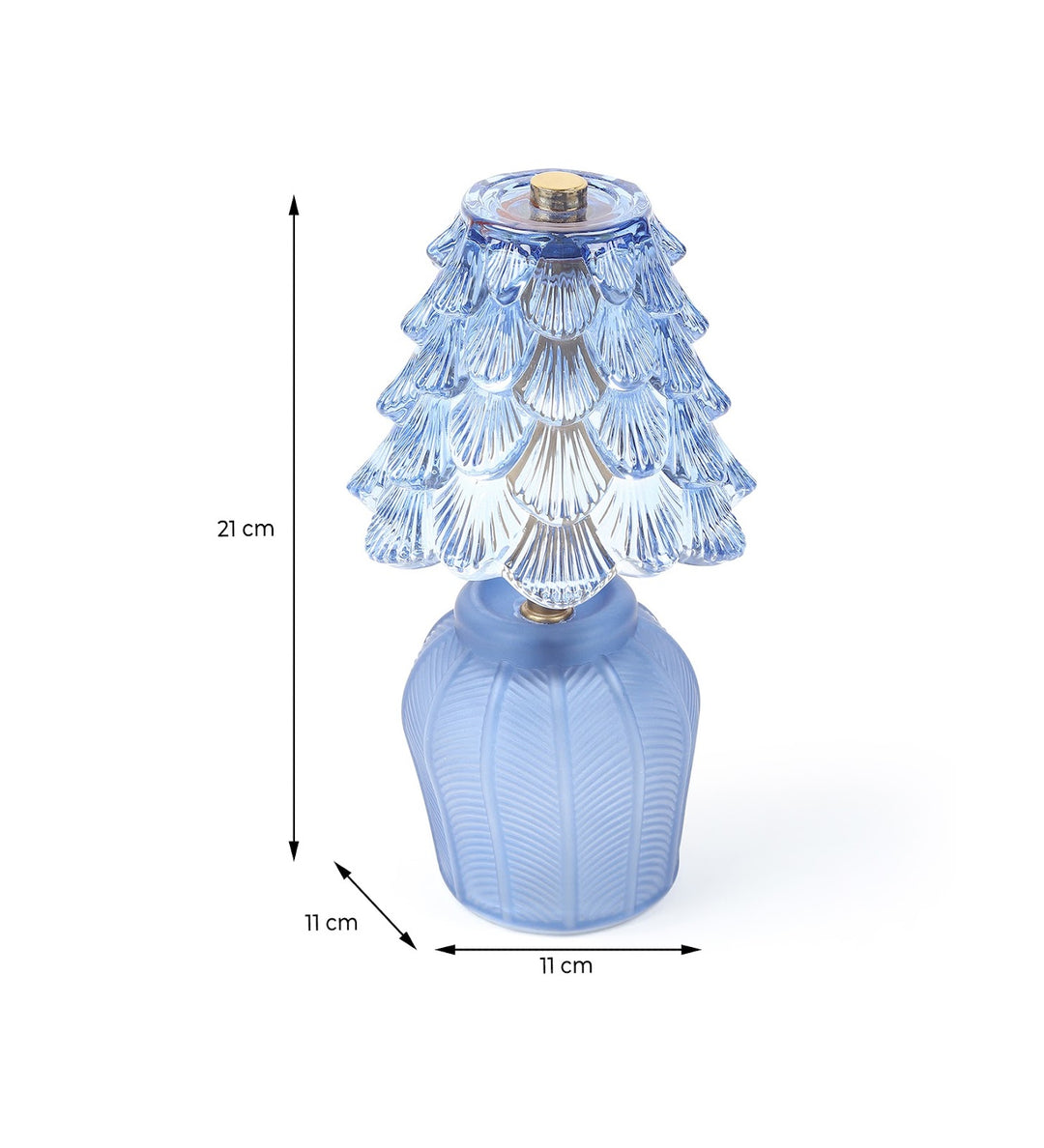 Marcelle Mini Crystelle Glass Table Lamp Style 1 view 3