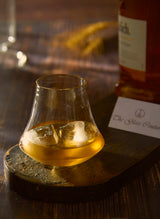 Cut Design Whiskey Glass in borosilicate glass, 325 ml