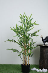 Expobazaar Artificial Green Bamboo Plant for Elegant Spaces