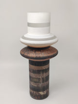 Expobazaar Chocolaty Antique Ring Opal Vase