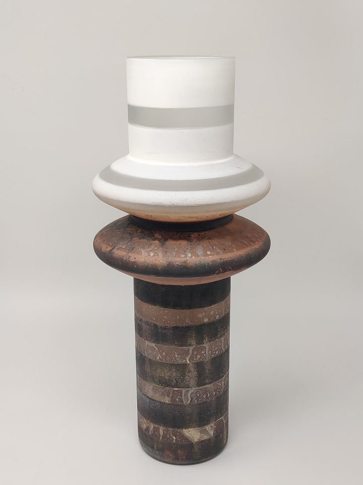 Expobazaar Chocolaty Antique Ring Opal Vase