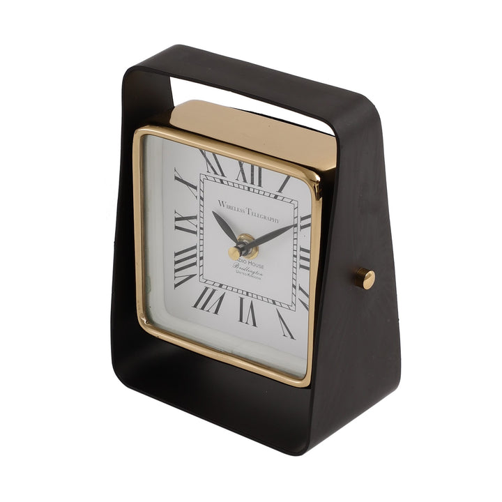 Expobazaar White Square Table Tempovista Clock