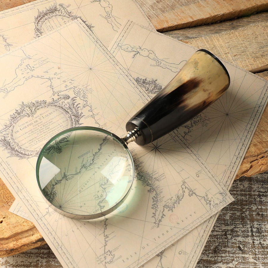 Horn Handheld Table Magnifier