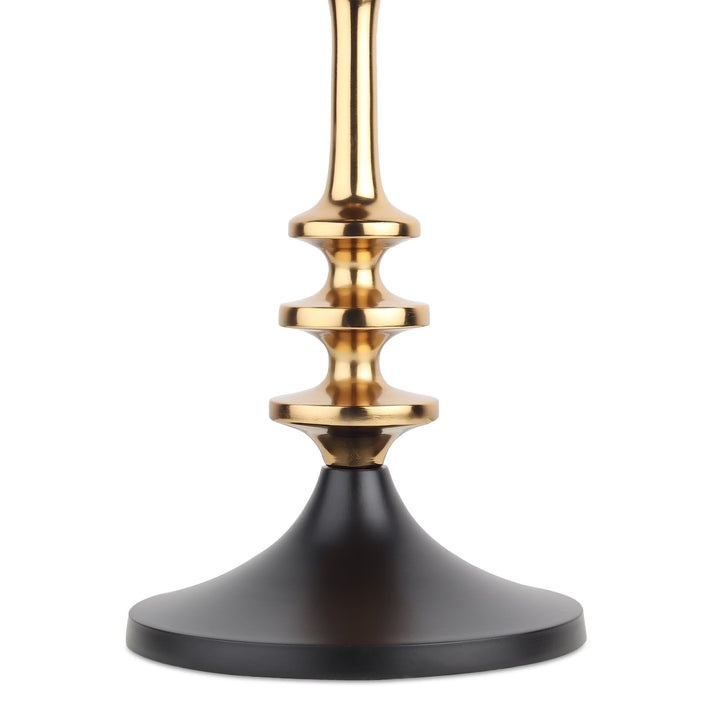 Expobazaar Aristea Gold Candle Holder  Small