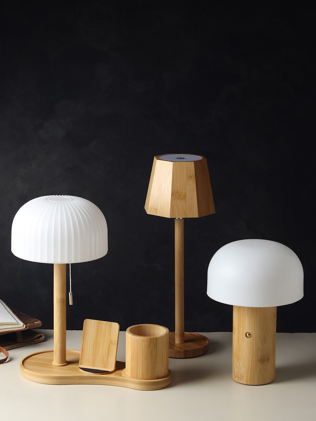 Expobazaar Mush Wood Lamp