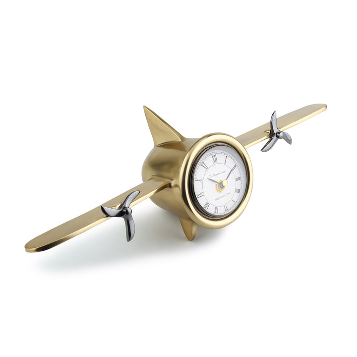 Expobazaar Jettison Table Clock In Gold