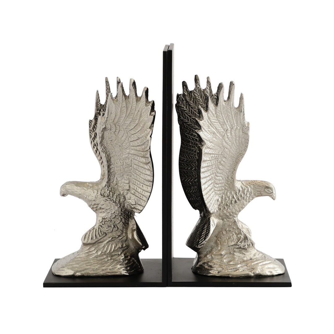 Expobazaar The Helion Pair Bookend Silver
