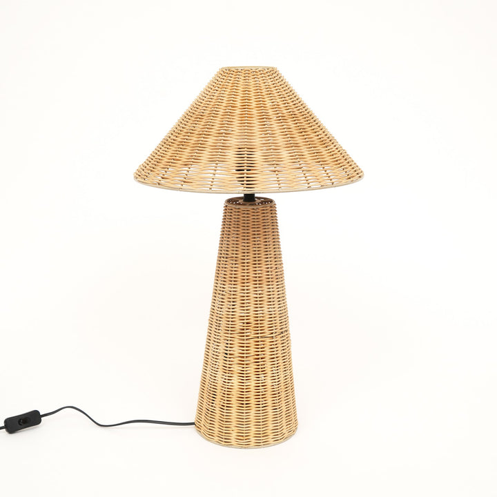 Rattan Table Lamp for Living Room & Bedroom view 2
