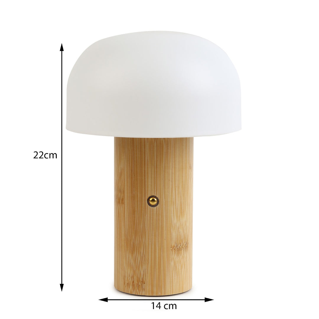 Expobazaar Mush Wood Lamp