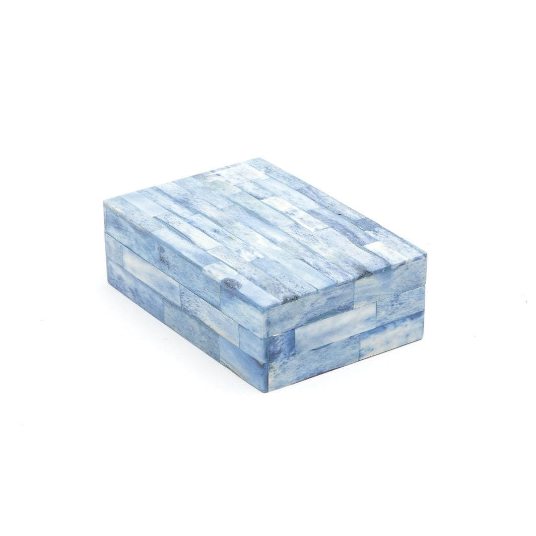 Delhi Indigo Inlay Decorative Storage Box Small