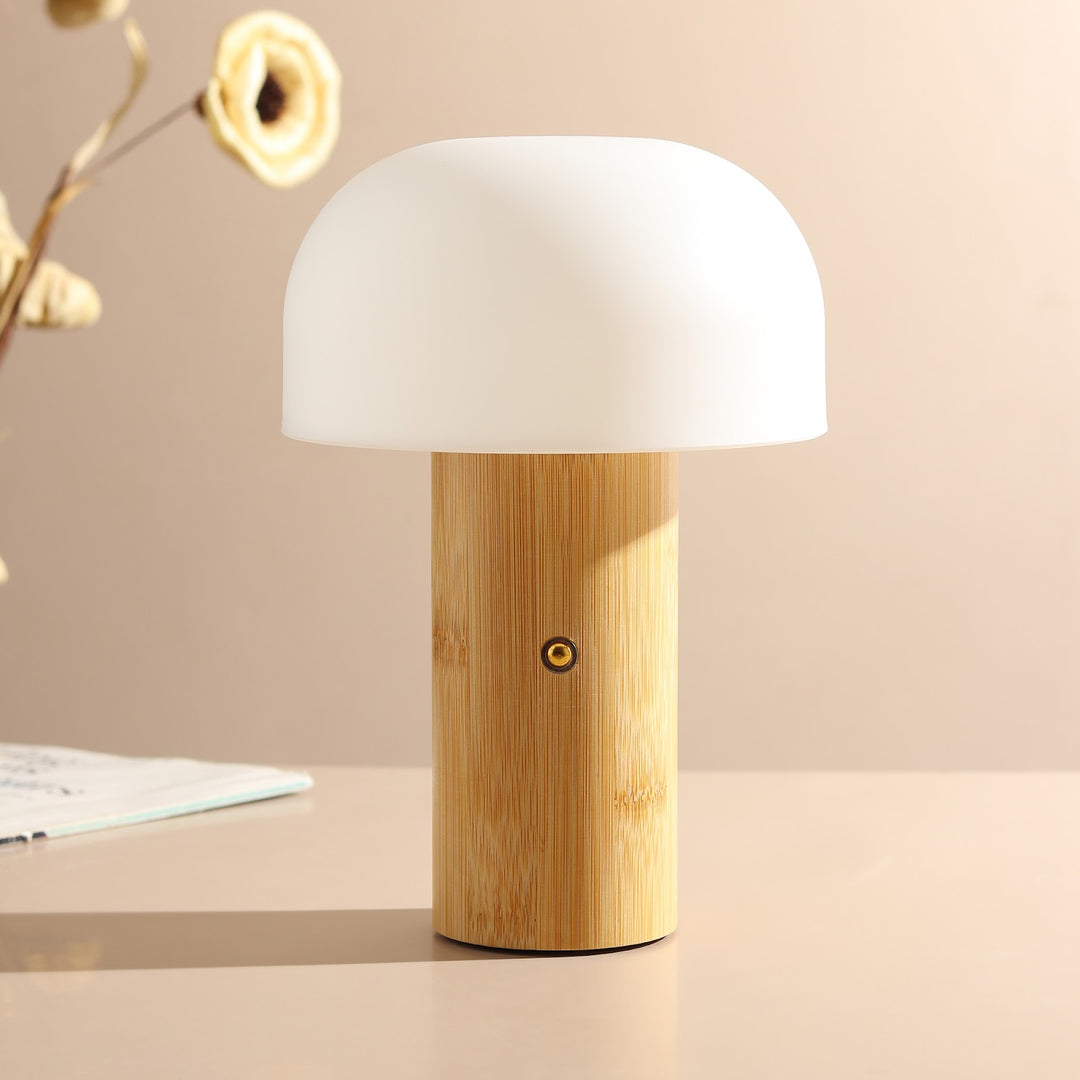 Expobazaar Mush Wood Lamp