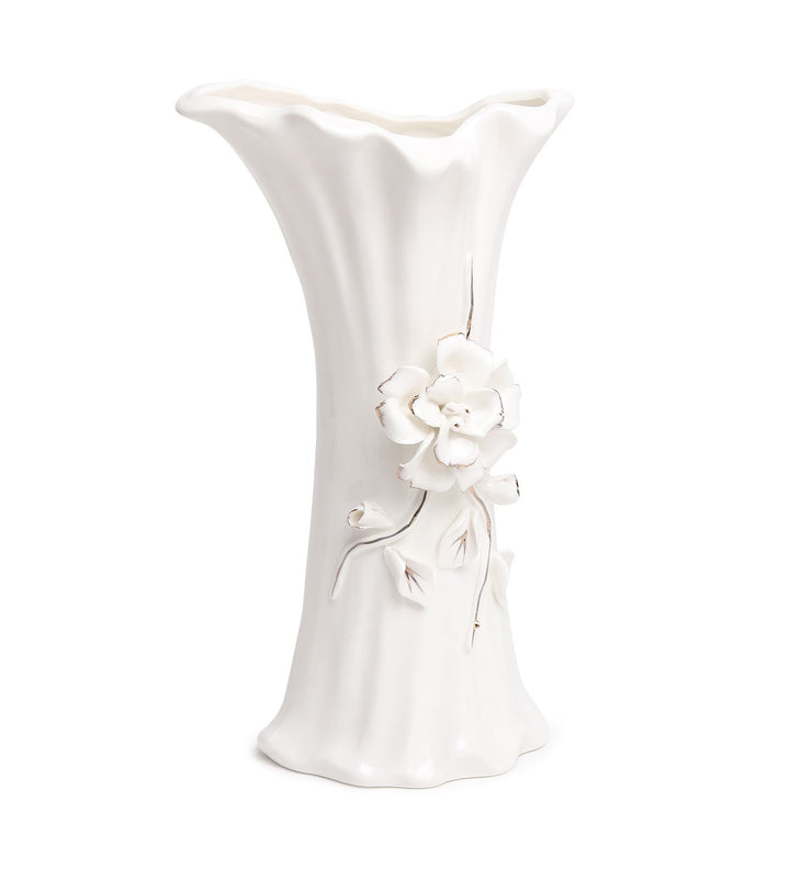 Maribel Fleur Tall Floral Porcelain Vase view 6