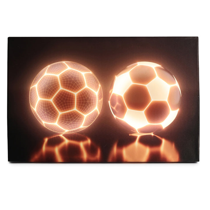 Expobazaar Soccer Ablaze Led Wall Art