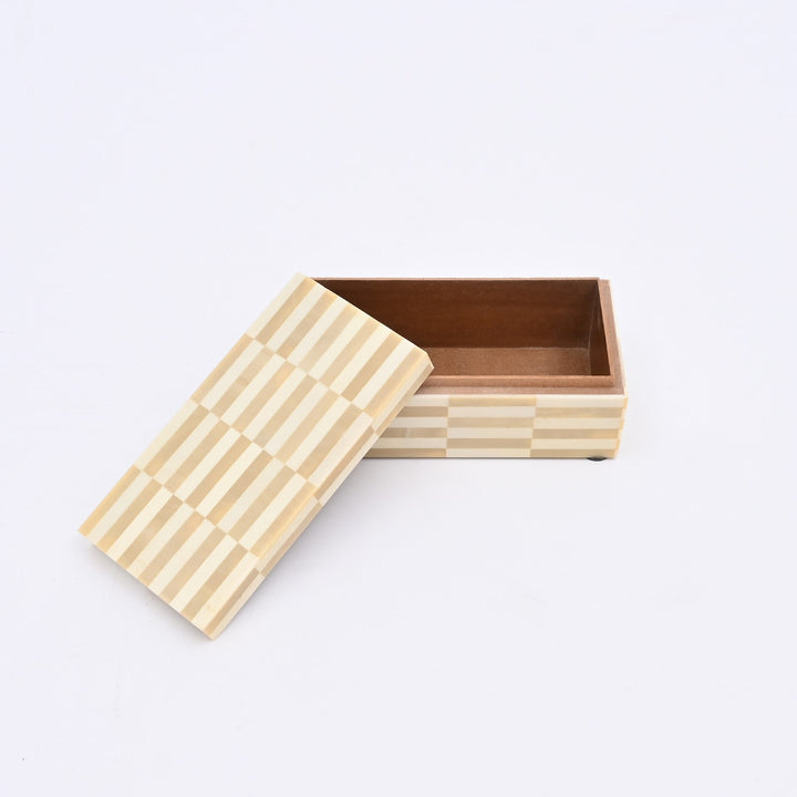 Ivory Inlay Decorative Storage Box Medium