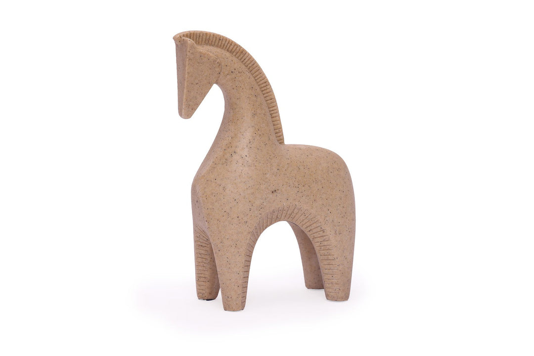Expobazaar Modern Nordic Horse Resin Sculpture for Stylish Decor