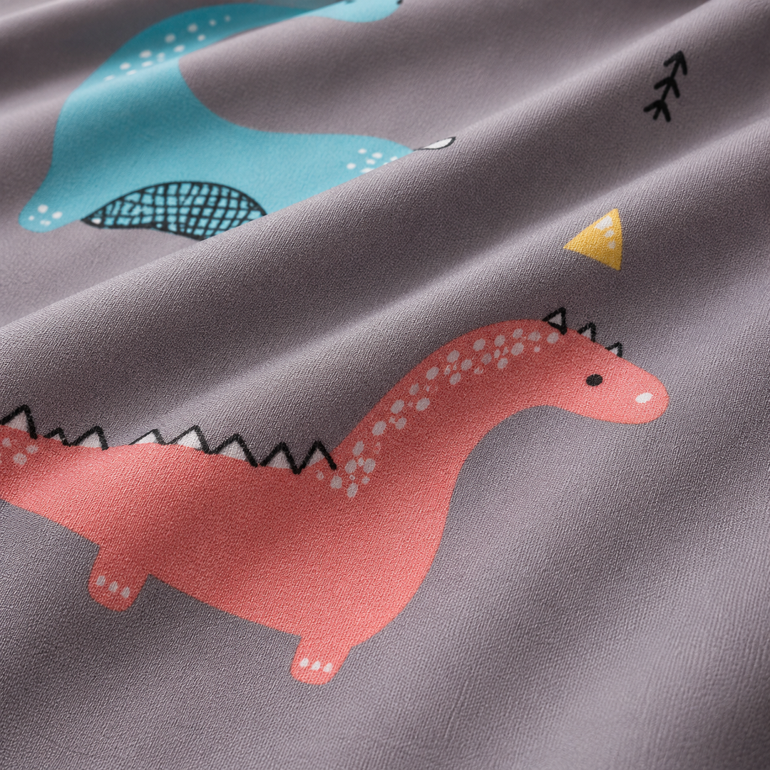 Kids Cheerful Animal Print Bedsheet
