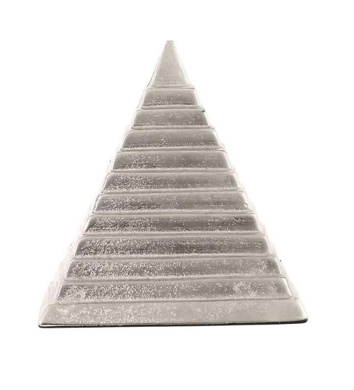 Expobazaar Pyramidon Bookend Silver & Black